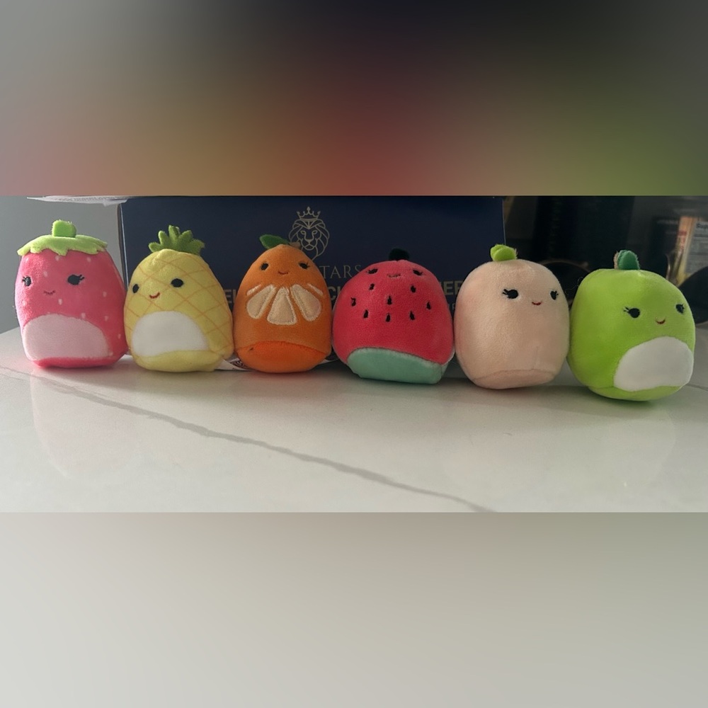 Squishville Veggie set by Squishmallows